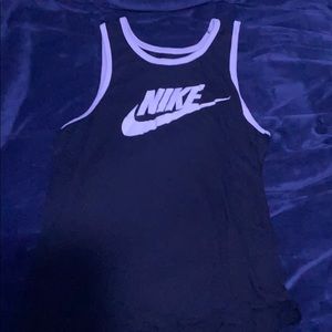 Large black Nike tank top